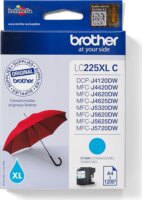 Brother LC-225XLC Eredeti Tintapatron Cián