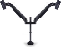 Multibrackets M VESA Gas Lift Arm Dual 15"-32" LCD TV/Monitor tartó Asztali kar - Fekete