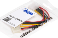 Akyga AK-CA-15 Molex -> 2x Molex Y-tápkábel