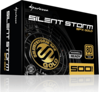 Sharkoon 500W SilentStorm SFX Gold Tápegység
