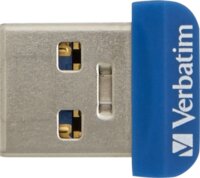 Verbatim 64GB Store 'n' Stay Nano USB 3.0 Pendrive - Kék