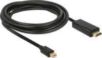 Delock 83699 miniDisplayport - HDMI kábel 2m - Fekete