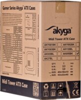 Akyga AK995BK Számítógépház - Fekete