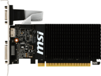 MSI GeForce GT 710 2GB DDR3 LP Videókártya