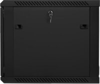 Lanberg 19" fali rack szekrény 9U 600x600mm - fekete
