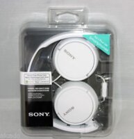 Sony ZX110 mikrofonos fejhallgató /Fehér/