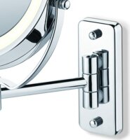 Beurer BS59 LED Fali Kozmetikai Sminktükör Ø 11 cm - Króm