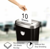 Fellowes Powershred 53c iratmegsemmisítő 10 lap 23L - Fekete/Szürke