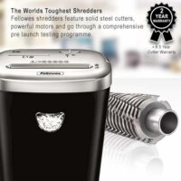 Fellowes Powershred 53c iratmegsemmisítő 10 lap 23L - Fekete/Szürke