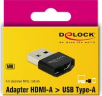 Delock HDMI anya - USB 2.0 apa Adapter - Fekete