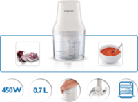 Philips HR1393 Daily Collection Aprító 0,7L 450 Watt - Fehér