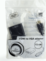 Gembird A-HDMI-VGA-04 HDMI - VGA Átalakító - Fekete