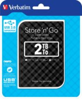 Verbatim 2TB Store&Go Fekete USB 3.0 Külső HDD