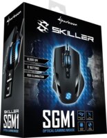Sharkoon Skiller SGM1 USB Gaming Egér - Fekete