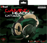 Trust GXT322C Sztereó Headset - Zöld Terepmintás