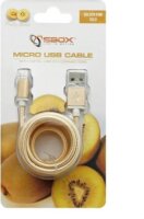 Sbox AM-MICRO-15G USB-Micro USB kábel 1,5m Arany