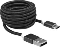 Sbox AM-MICRO-15B USB - Micro USB kábel 1.5m - Fekete