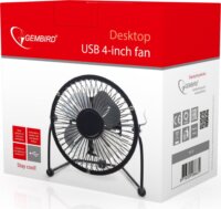 Gembird NF-03 asztali USB ventilátor Fekete