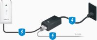 Ubiquiti 24-12W-G Passzív PoE Adapter Gigabit Ethernet