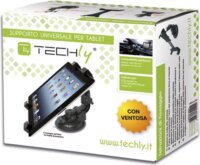 Techly 301009 Autós tartó szélvédőre 7"-10.1" Fekete