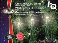 HQ BN-LG-100WW/1 Beltéri LED fényfüzér 9.4m - Meleg fehér