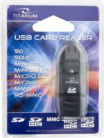 Esperanza Titanum Multi USB 2.0 Külső kártyaolvasó - Fekete