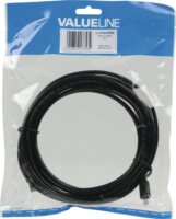 Valueline / Nedis USB 2.0 M - mini USB M Adatkábel 5m Fekete