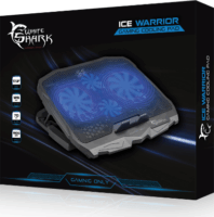 White Shark Ice Warrior 17.3" notebook hűtőpad - Fekete