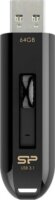 Silicon Power 64GB Blaze B21 USB3.0 pendrive - Fekete