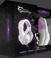 White Shark GH-1641W PANTHER Gaming Headset Fehér