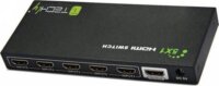 Techly 020713 HDMI Switch távirányítóval (5 PC - 1 Kijelző)