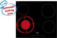 Beko HIC-64402 T Elektromos Főzőlap Fekete