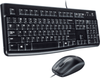 Logitech MK120 USB Billentyűzet + Egér - Angol (UK)