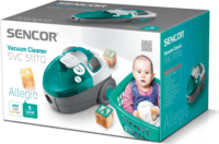 Sencor SVC 511TQ Porzsák nélküli porszívó Zöld