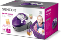 Sencor SVC 512VT Porzsák nélküli porszívó Lila
