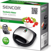 Sencor SSM 4300SS Szendvicssütő - Fekete