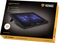 Yenkee YSN 120 17" laptop hűtőpad - Fekete