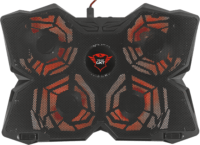 Trust GXT 278 17.3" laptop hűtőpad - Fekete