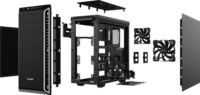 Be Quiet! Pure Base 600 Számítógépház - Fekete/Ezüst