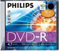 Philips DVD-R lemez slim tokban