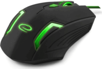 Esperanza FIGHTER MX205 Gamer Egér Fekete/Zöld