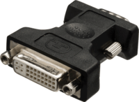 Valueline VGA M - DVI-I F Adapter Fekete