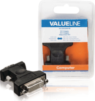 Valueline VGA M - DVI-I F Adapter Fekete