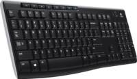 Logitech K270 Wireless Billentyűzet US - Fekete