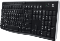 Logitech K270 Wireless Billentyűzet US - Fekete