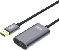 Unitek Y-271 USB 2.0 Aktív hosszabbító kábel 5m Szürke/Fekete