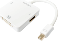LogiLink Mini Display Port-HDMI/DVI/Display Port Adapter Fehér