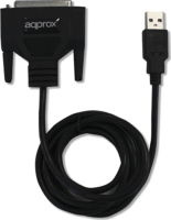 Approx APPC26 USB apa - Párhuzamos LPT anya Adapter kábel 1,45m