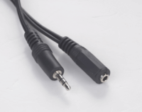 Gembird CCA-423-5M Jack 3.5mm apa - Jack 3.5mm anya kábel 5m - Fekete