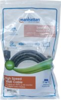 Manhattan 353953 monitor kábel HDMI/HDMI V2.0 Fekete